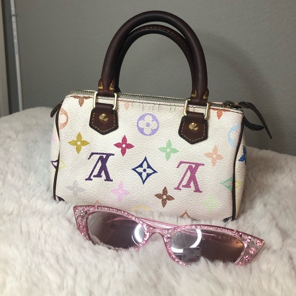 Louis Vuitton multicolor mini speedy 💖❤️💙💚💛 - Picture 2 of 11